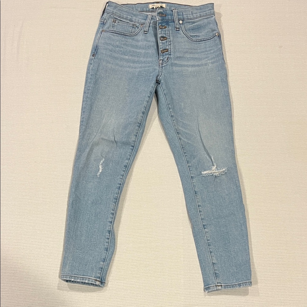 Madewell Light Blue Ankle Jeans